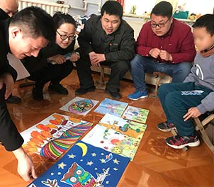 星空中国共青团看望慰问白血病患儿