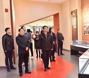 团市委领导参观星空中国精神主题展览馆